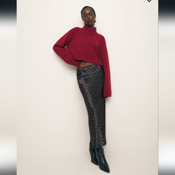 Reformation Garrett Cropped Cashmere Sweater (Brand New) - Picture 5 of 12